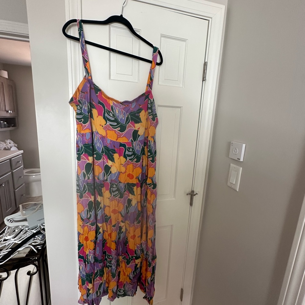 Floral Maxi Dress coverup